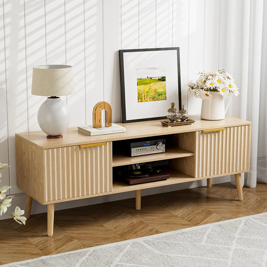 TV Stand for Living Room Modern Entertainment Center for 55/60/65 inch TV